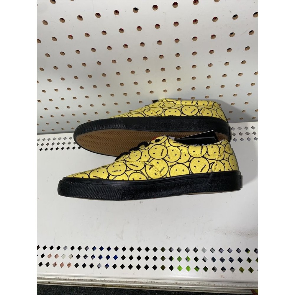 RARE AIRWALK Retro Smiley Face Logo Mens Athletic Lifestyle Skate Shoes Size 8 - Picture 6 of 8